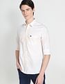 Arrow Sports Plaid Check Dobby Shirt