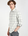 Tommy Hilfiger Corduroy Tartan Checked Shirt