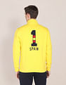 U.S. Polo Assn. High Neck Zip Up Appliqued Sweatshirt
