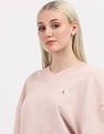 Calvin Klein Jeans Woven Label V-Neck Sweatshirt