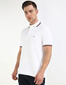 Tommy Hilfiger Solid Regular-Fit Cotton Polo Shirt