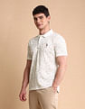 U.S. Polo Assn. Floral Printed Slim Fit Polo Shirt