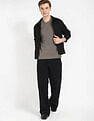 Calvin Klein Jeans Earthy Brown Solid T-Shirt