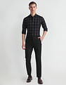 Arrow Newyork Windowpane Check Slim Fit Shirt