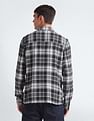 Flying Machine Tartan Check Relaxed Overshirt