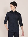U.S. Polo Assn. Satin Dobby Solid Shirt