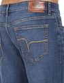 Flying Machine Whiskered Bruce Straight Fit Bootcut Jeans