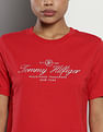 Tommy Hilfiger Hilfiger Script Crew Neck T-Shirt