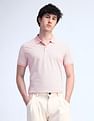Flying Machine Pure Cotton All Over Printed Polo Shirt
