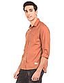 Flying Machine Solid Slim Fit Shirt