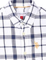 U.S. Polo Assn. Kids Boys Outdoor Check Twill Shirt