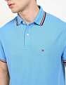 Tommy Hilfiger Solid Regular-Fit Cotton Polo Shirt