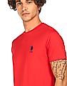 USPA Innerwear Crew Neck Embroidered Logo I633 Lounge T-Shirt - Pack Of 1