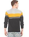 Aeropostale Long Sleeve Colour-Block Sweater