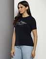 Tommy Hilfiger Crew Neck Hilfiger Script T-Shirt