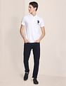 U.S. Polo Assn. Compact Cotton Logo Polo Shirt