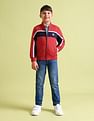 U.S. Polo Assn. Kids Reversible Zip Up Bomber Jacket
