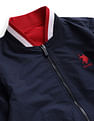 U.S. Polo Assn. Kids Reversible Zip Up Bomber Jacket