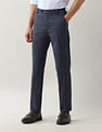 Arrow Mid Rise Smart Flex Dobby Trousers