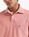 Tommy Hilfiger Solid Regular-Fit Cotton Polo Shirt