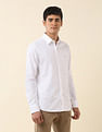 U.S. Polo Assn. Tailored Fit Solid Pure Cotton Shirt