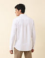 U.S. Polo Assn. Tailored Fit Solid Pure Cotton Shirt