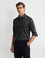Arrow Newyork Manhattan Slim Fit Abtract Print Shirt