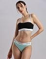Calvin Klein Underwear Womens Blue Solid Panties