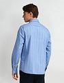 Arrow Sport Vertical Striped Cotton Shirt
