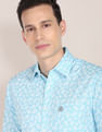 U.S. Polo Assn. Tropical Print Cotton Casual Shirt