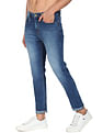 Flying Machine Slash Slim Tapered Fit Stone Wash Jeans