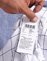 U.S. Polo Assn. Windowpane Check Tailored Fit Linen Shirt