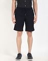 Tommy Hilfiger Relaxed-Fit Solid High-Rise Shorts