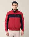 U.S. Polo Assn. Colourblocked Regular Fit Jacket