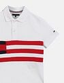 Tommy Hilfiger Kids Boys Colorblock Regular-Fit Cotton Polo T-Shirt