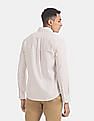 U.S. Polo Assn. Striped Long Sleeve Cutaway Collar Casual Shirt