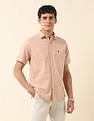 U.S. Polo Assn. Tailored Fit Solid Pure Cotton Shirt