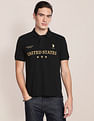 U.S. Polo Assn. Embroidered Cotton Polo Shirt