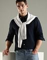 Tommy Hilfiger Solid Regular Fit Cotton Shirt