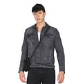 Flying Machine Washed Denim Jacket
