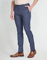 Arrow Newyork Autoflex Check Formal Trousers