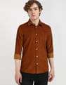 Calvin Klein Jeans Corduroy Textured Shirt