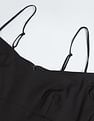 Calvin Klein Off Shoulder Solid Mini Dress