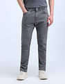 Flying Machine Slash Slim Tapered Fit Mid Rise Jeans