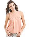 Aeropostale Lace Yoke Tank Top
