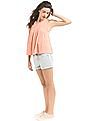 Aeropostale Lace Yoke Tank Top