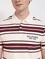 Tommy Hilfiger Striped Regular-Fit Cotton Polo Shirt