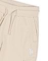 U.S. Polo Assn. Kids Boys Solid Pure Cotton Track Pants