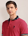 U.S. Polo Assn. Solid Slim Fit Polo Shirt