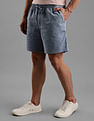Tommy Hilfiger Regular Fit Solid Mid Rise Shorts